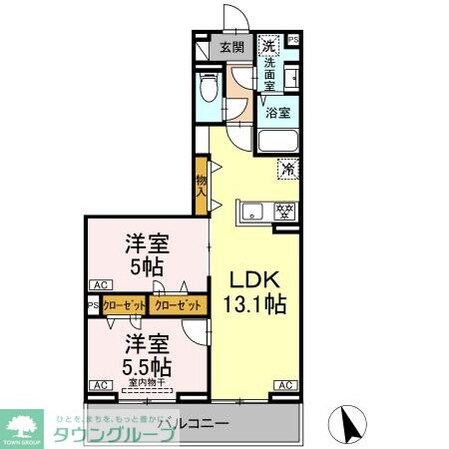 セレスティア池袋立教通りの物件間取画像